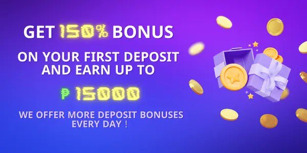 First deposit bundle promotional artwork with stacked coins